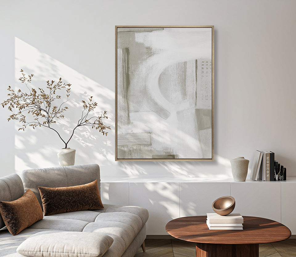 Cali Abstract Form II (Canvas)