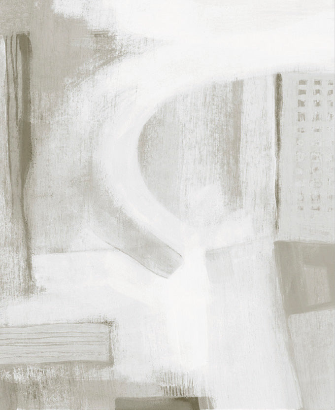 Cali Abstract Form II (Canvas)