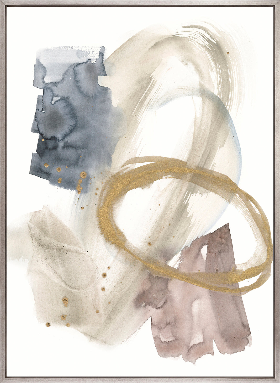 Cali Abstract Form III (Canvas)