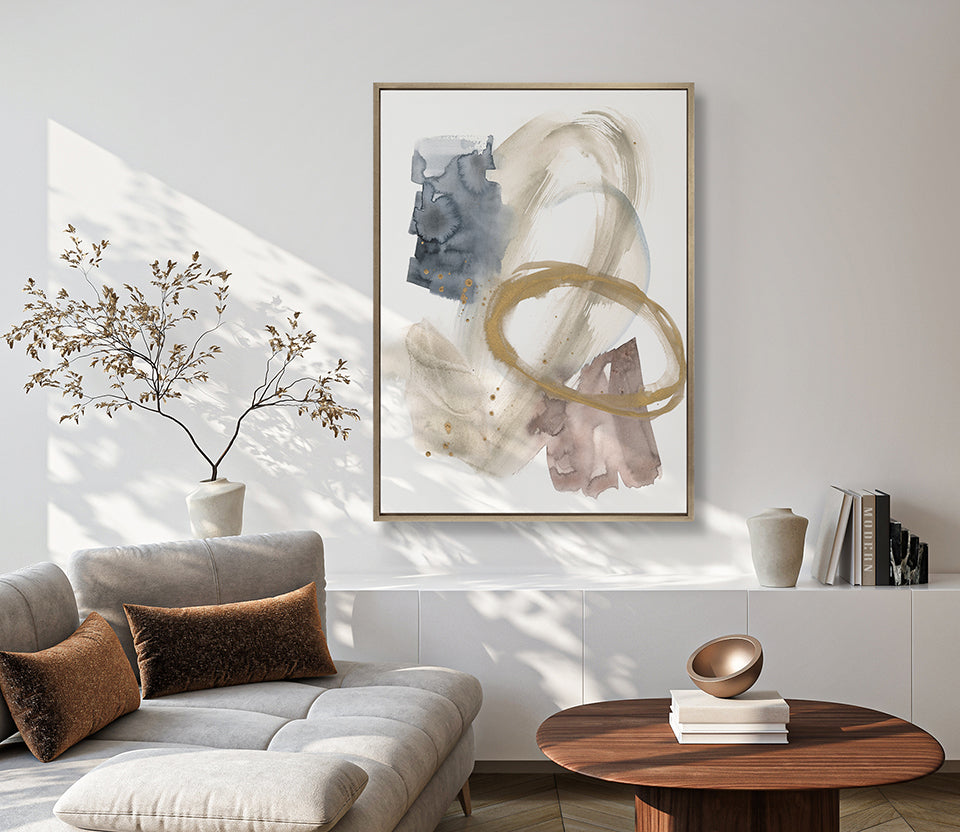 Cali Abstract Form III (Canvas)