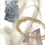 Cali Abstract Form III (Canvas) Large (903mm W x 1109mm H)