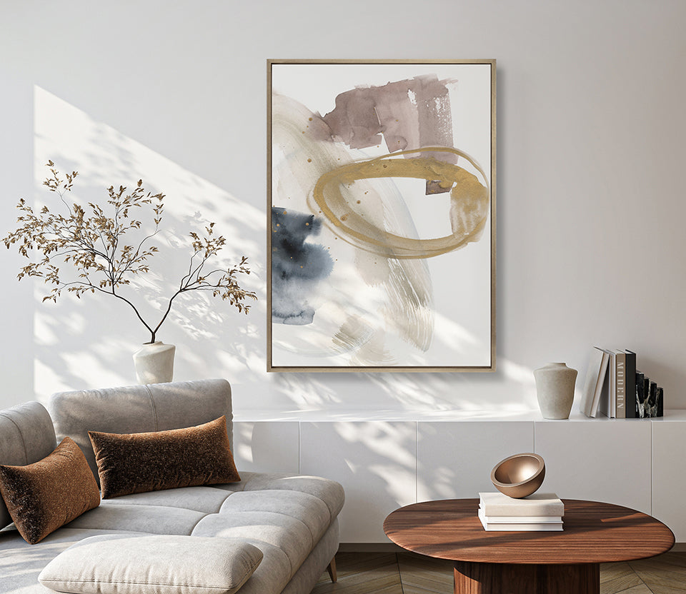 Cali Abstract Form IV (Canvas)