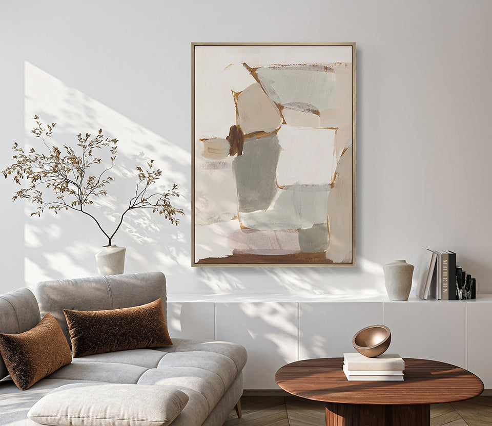 Cali Abstract Form V (Canvas)