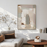 Cali Abstract Form VI (Canvas) Large (903mm W x 1109mm H)