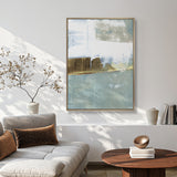 Cali Abstract Form VIII (Canvas) Large (903mm W x 1109mm H)