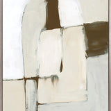 Cali Abstract Form IX (Canvas) Large (903mm W x 1109mm H)