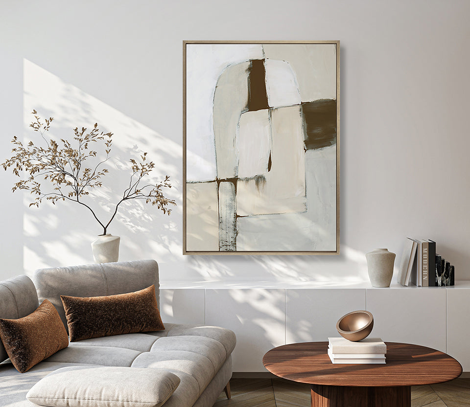 Cali Abstract Form IX (Canvas)