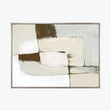 Cali Abstract Form IX (Canvas) Large (903mm W x 1109mm H)