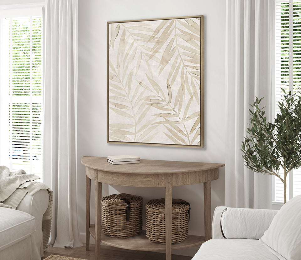 Delicate Palm Drift I (Canvas)