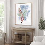 Seaweed Collage II (Canvas) Large (903mm W x 1109mm H)