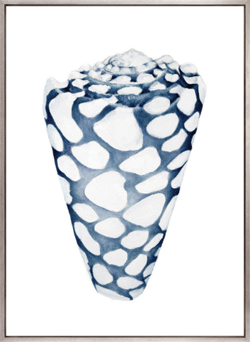 Exquisite Shell VI (Indigo) (Canvas)