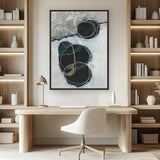 Wayward Orbs III (Canvas) Large (903mm W x 1109mm H)