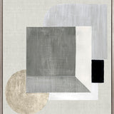 Casa Geometric I (Canvas) Large (903mm W x 1109mm H)