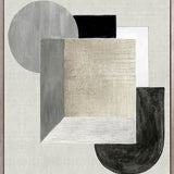 Casa Geometric II (Canvas) Large (903mm W x 1109mm H)