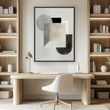 Casa Geometric II (Canvas) Large (903mm W x 1109mm H)