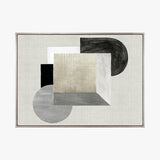 Casa Geometric II (Canvas) Large (903mm W x 1109mm H)