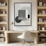 Casa Geometric III (Canvas) Large (903mm W x 1109mm H)