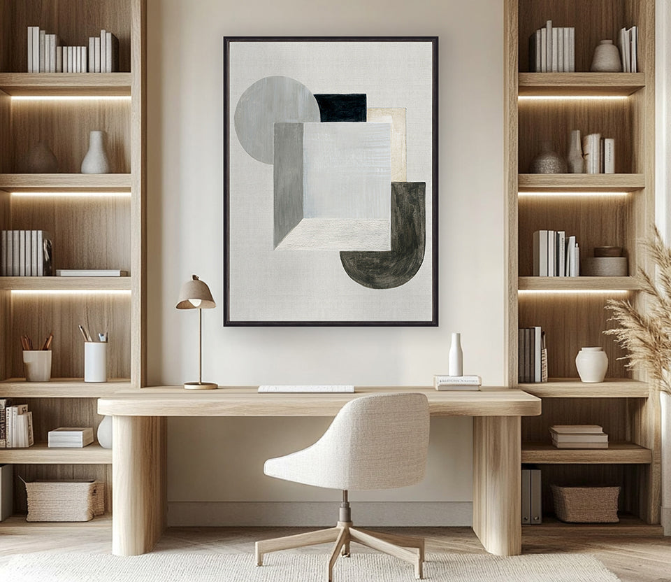 Casa Geometric IV (Canvas)