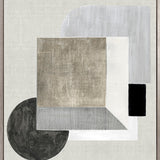 Casa Geometric V (Canvas) Large (903mm W x 1109mm H)