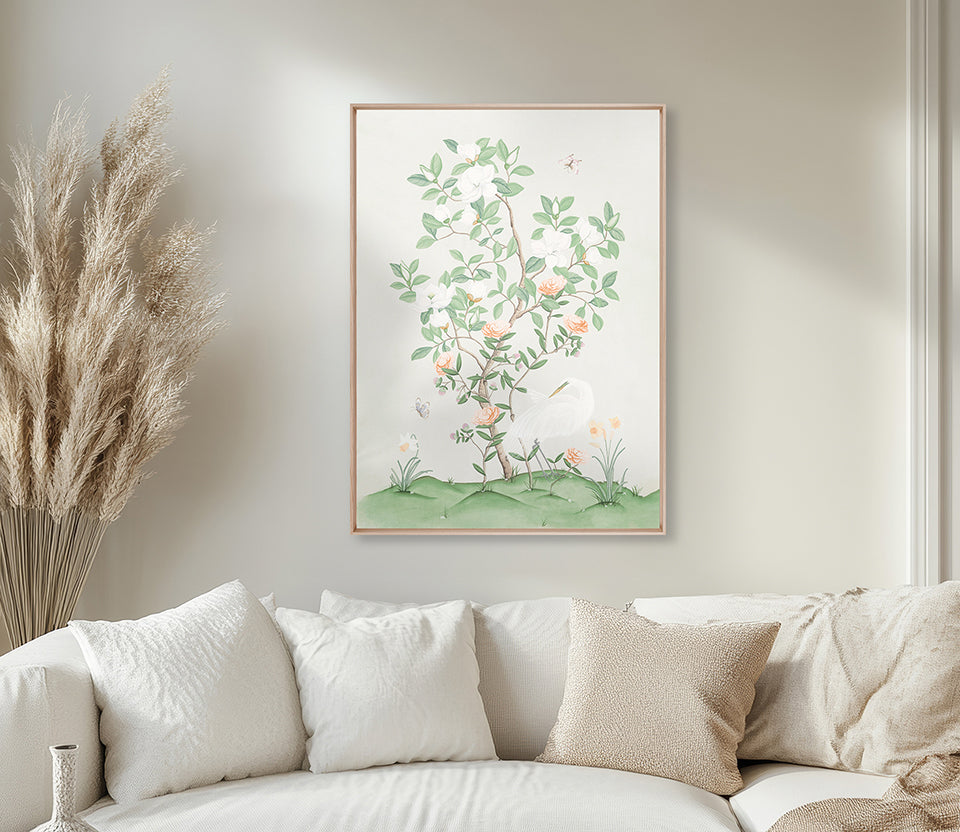 Charleston Foliage II (Canvas) Large (903mm W x 1109mm H)