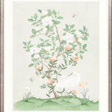 Charleston Foliage II Small (465mm W x 560mm H) / Standard Clear Glass