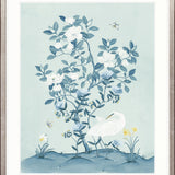 Charleston Foliage IV Small (465mm W x 560mm H) / Standard Clear Glass