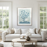Charleston Foliage IV Small (465mm W x 560mm H) / Standard Clear Glass