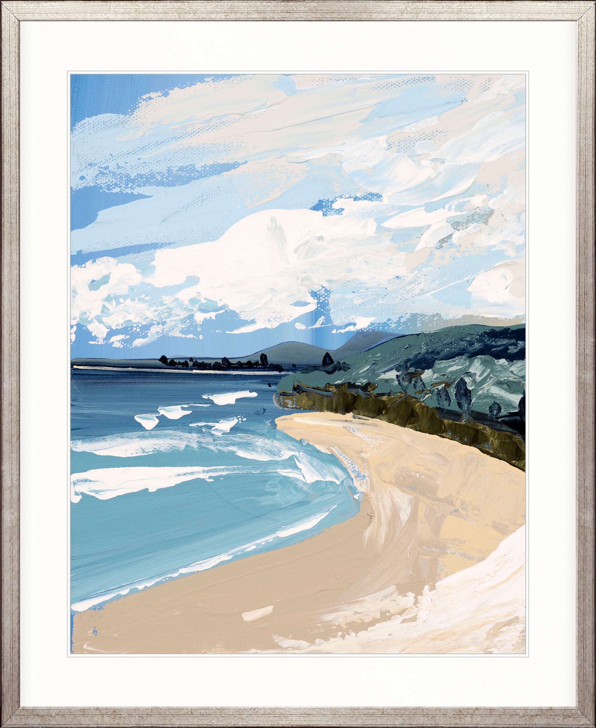 Chatham Bay II X-Large (1000mm W x 1400mm H) / Clear Acrylic