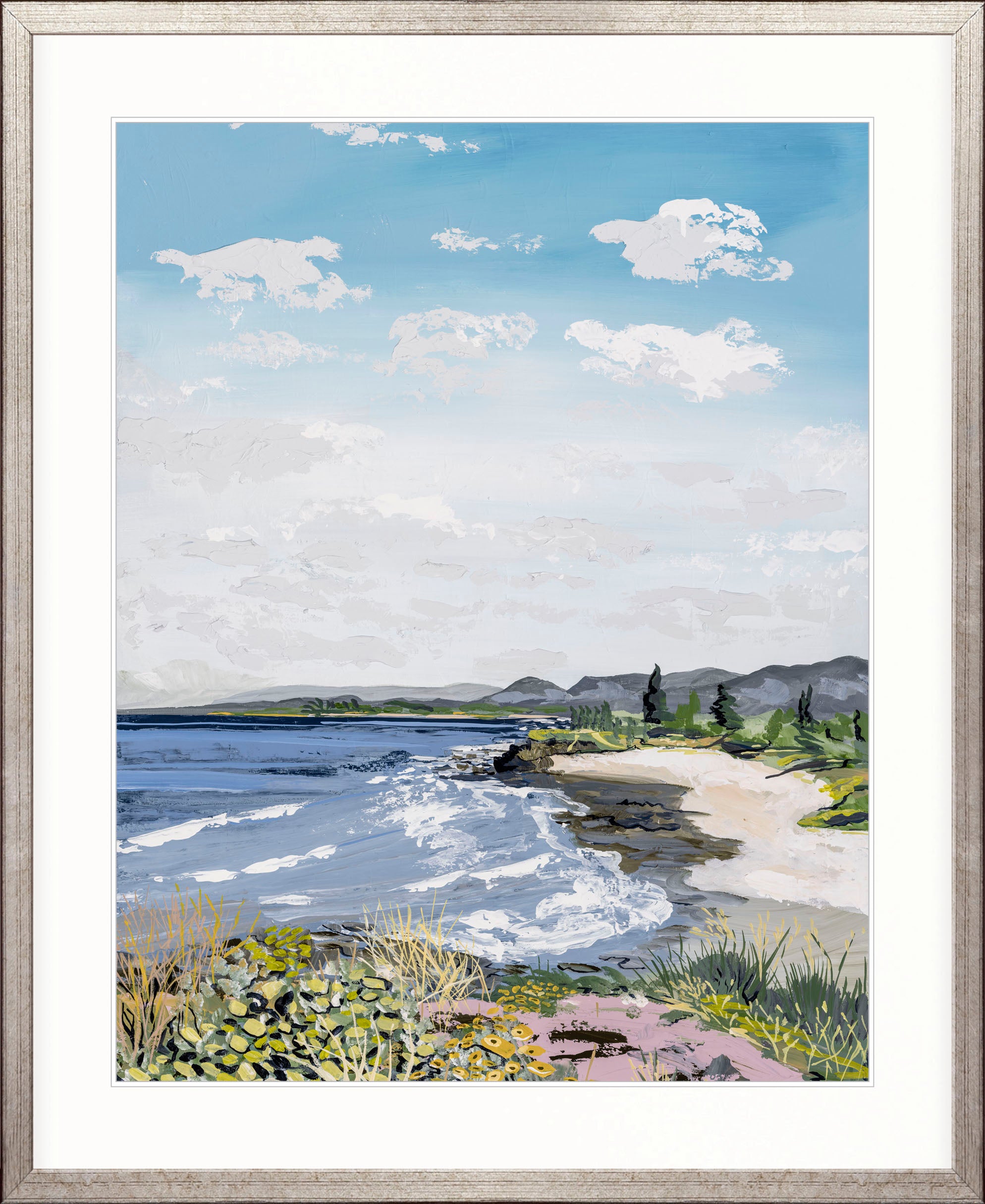 Chatham Bay VI X-Large (1000mm W x 1400mm H) / Clear Acrylic