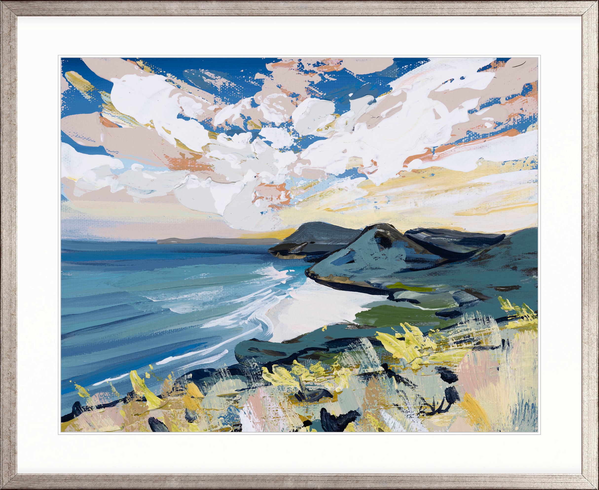 Chatham Bay VII X-Large (1400mm W x 1000mm H) / Clear Acrylic