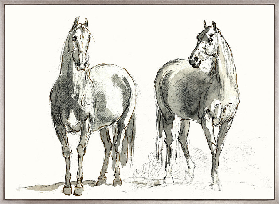 Les Chevaux IV (Canvas)