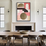 Cleo Abstract II (Canvas) Large (903mm W x 1109mm H)