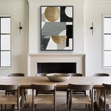 Cleo Abstract IV (Canvas) Large (903mm W x 1109mm H)