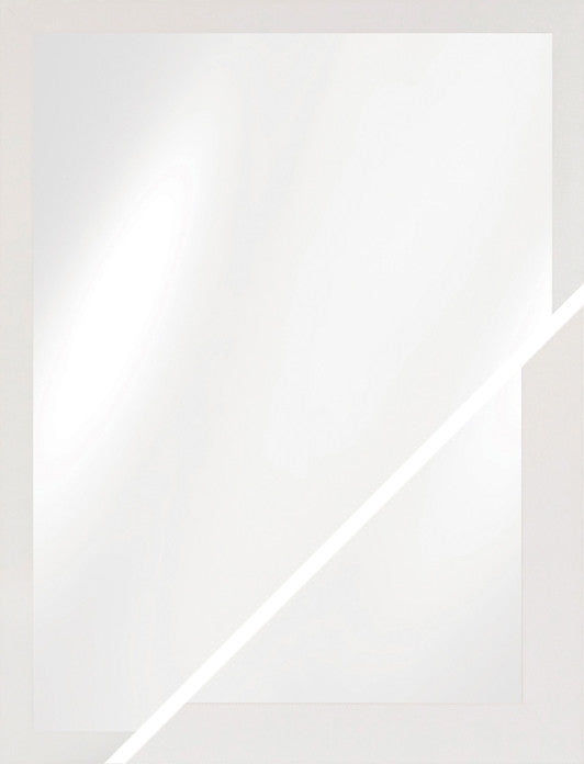 Clemento Mirror Matt White