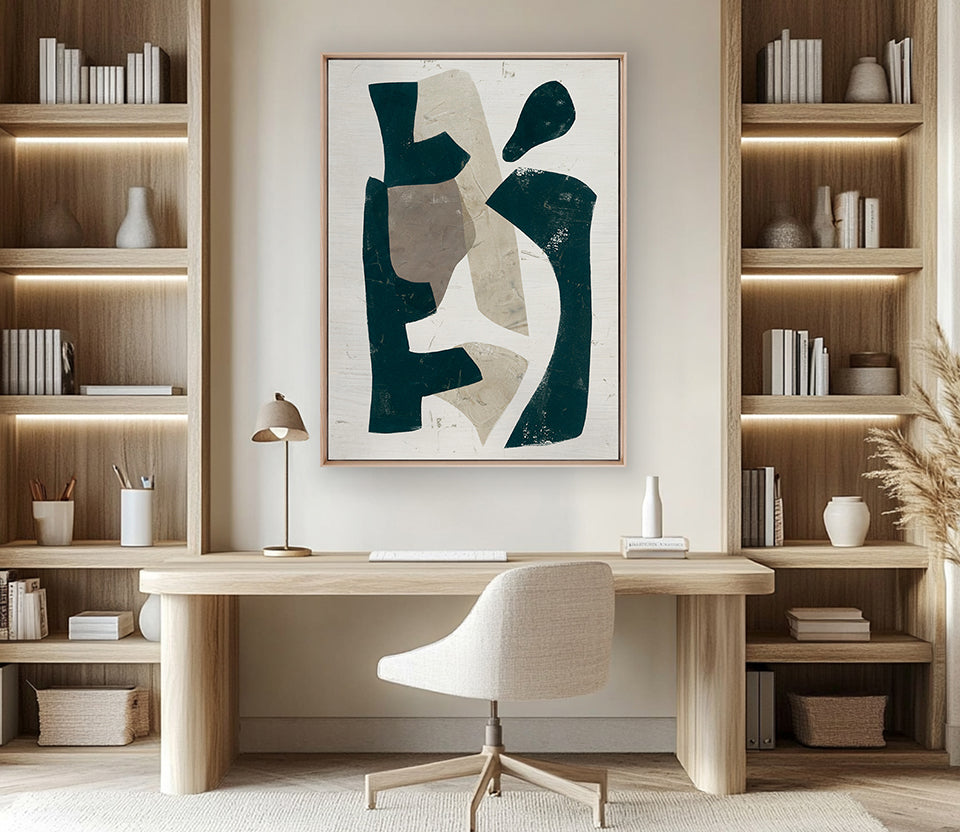 Clevedon Abstract I (Canvas)