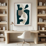 Clevedon Abstract I (Canvas) Large (903mm W x 1109mm H)