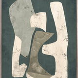 Clevedon Abstract II (Canvas) Large (903mm W x 1109mm H)