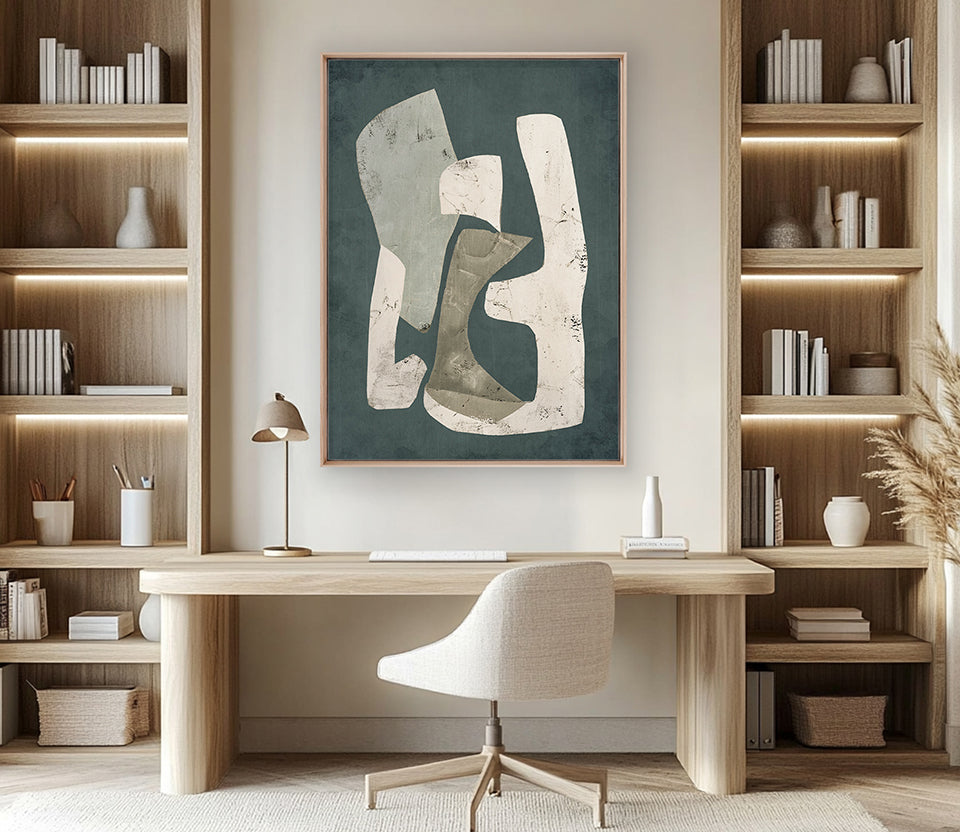 Clevedon Abstract II (Canvas)