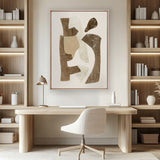 Clevedon Abstract III (Canvas) Large (903mm W x 1109mm H)