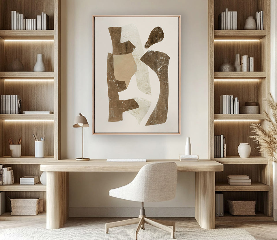 Clevedon Abstract III (Canvas)