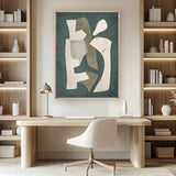 Clevedon Abstract IV (Canvas) Large (903mm W x 1109mm H)