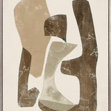 Clevedon Abstract V (Canvas) Large (903mm W x 1109mm H)