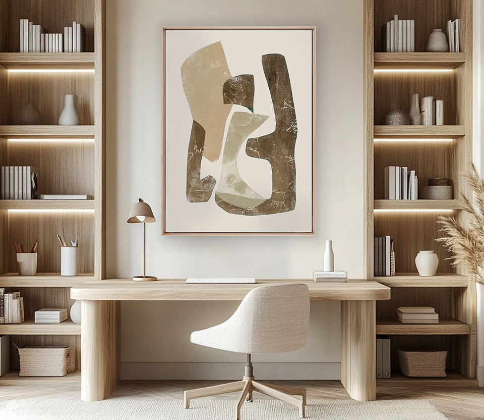 Clevedon Abstract V (Canvas)