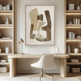 Clevedon Abstract V (Canvas) Large (903mm W x 1109mm H)