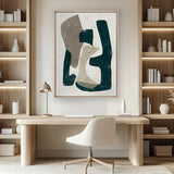 Clevedon Abstract VI (Canvas) Large (903mm W x 1109mm H)