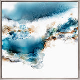 Coastal Crest I (Canvas) Large (860mm W x 860mm H)