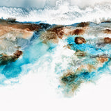 Coastal Crest III (Canvas) Large (860mm W x 860mm H)