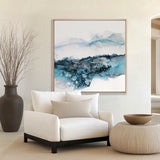 Coastal Crest IV (Canvas) Large (860mm W x 860mm H)
