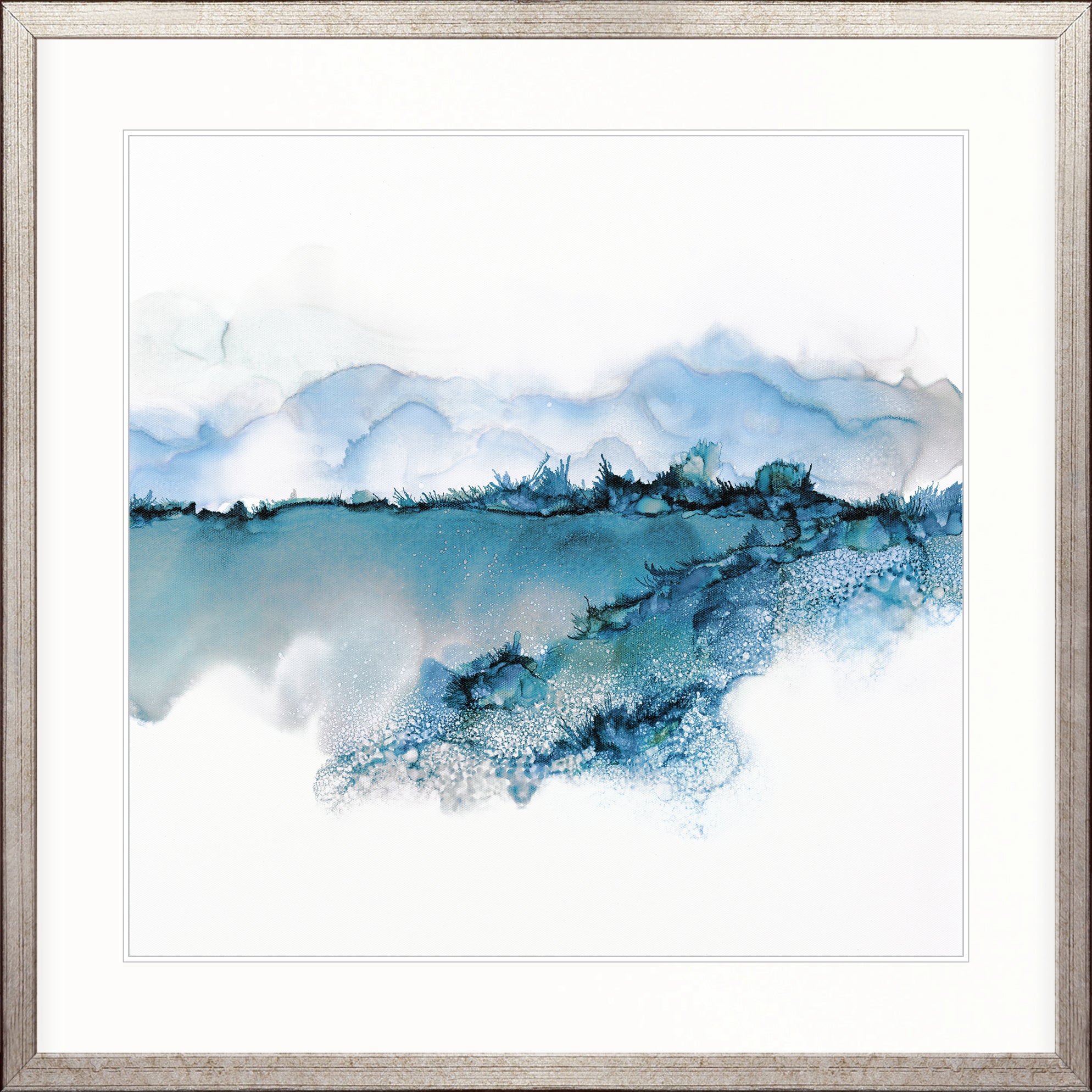Coastal Crest V X-Large (1400mm W x 1000mm H) / Clear Acrylic