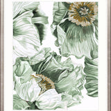 Cortona Floral IV Small (465mm W x 560mm H) / Standard Clear Glass